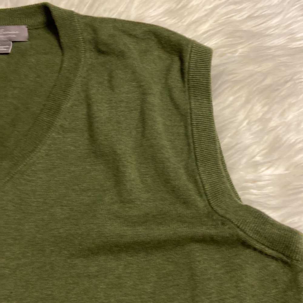 Daniel Cremieux Man Vest size L excellent condition long 26” bust 46” - Picture 3 of 12
